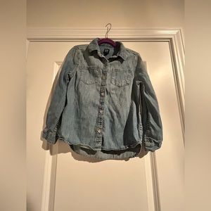 Gap Girls Denim Shirt, Size S